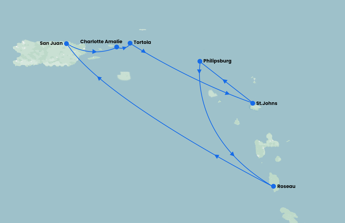 11 Night Southern Caribbean onboard Rhapsody of the Seas